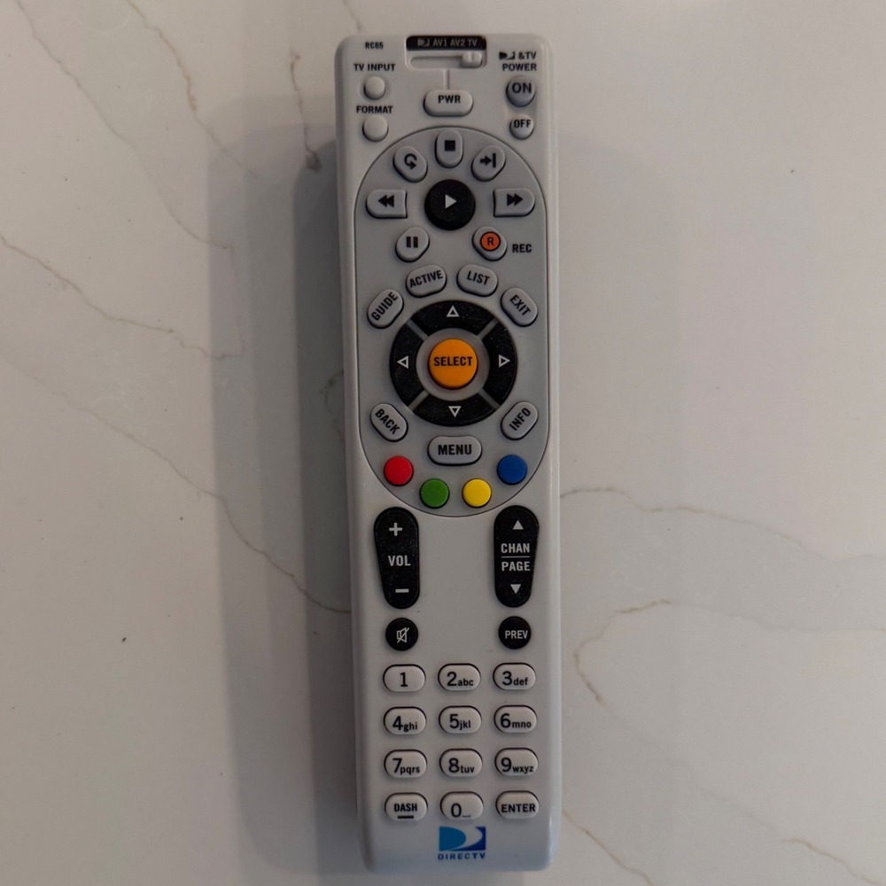 Sony RMT-V402B VCR Plus+ Remote and DirecTV RC65 Universal Remote Bundle
